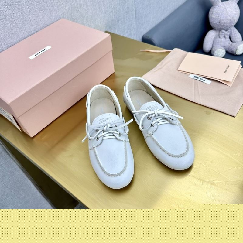 Miu Miu Leather Shoes